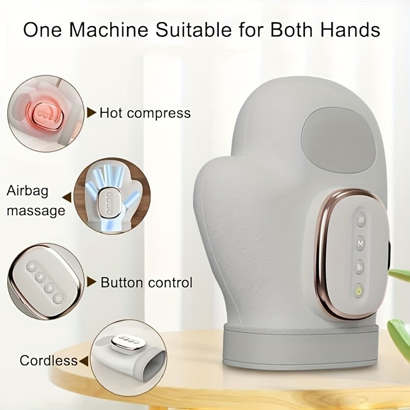 Hand Massager with Heat and Compression Carpal Tunnel Relief & Wrist Relief GF