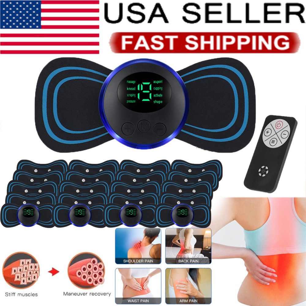 2026 Electric Neck Massager Back Full Body Stimulator Pain Relief Device Health