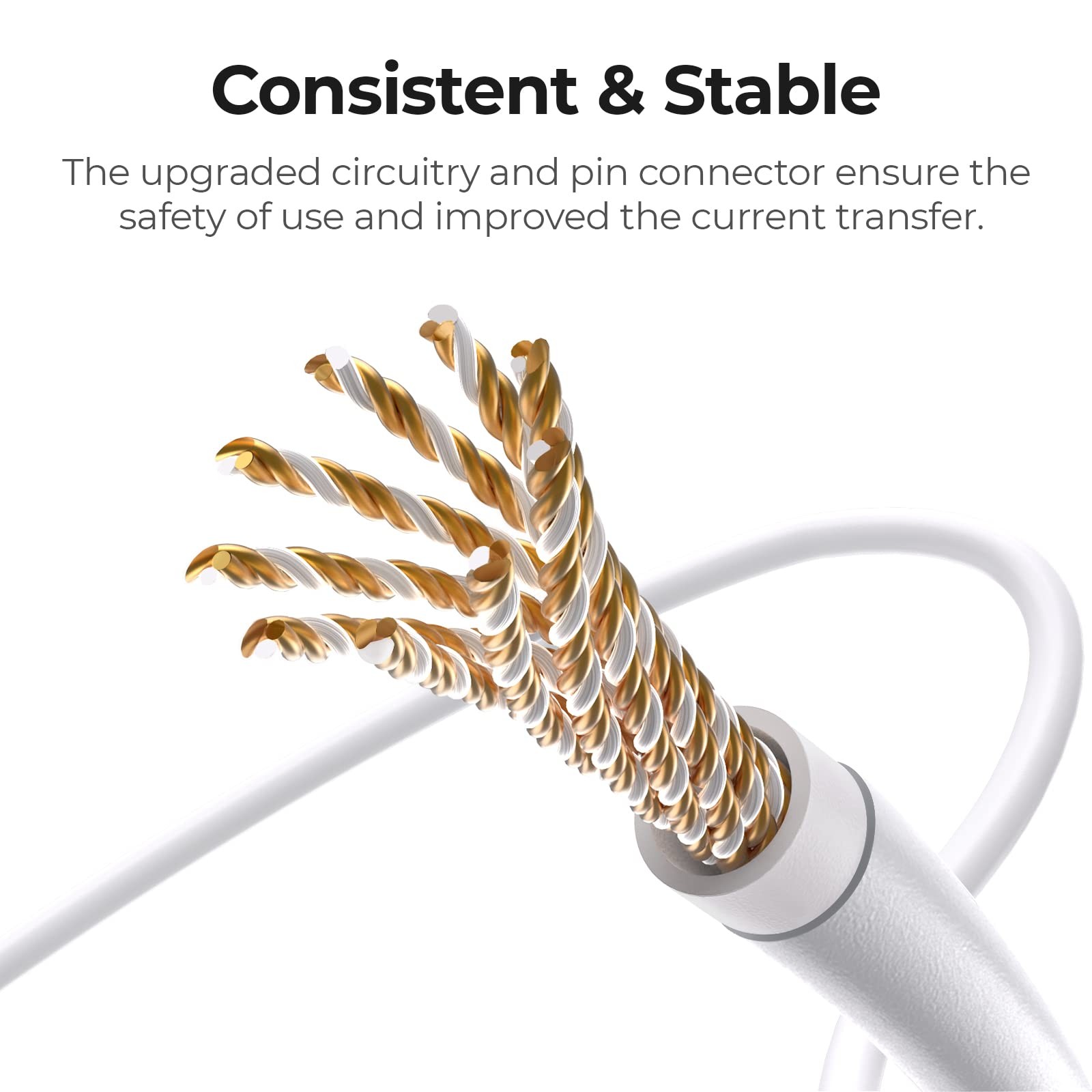 Durable Lead Wires for TENS EMS Units (2 Packs), Standard Leads with 40,000+ Ben