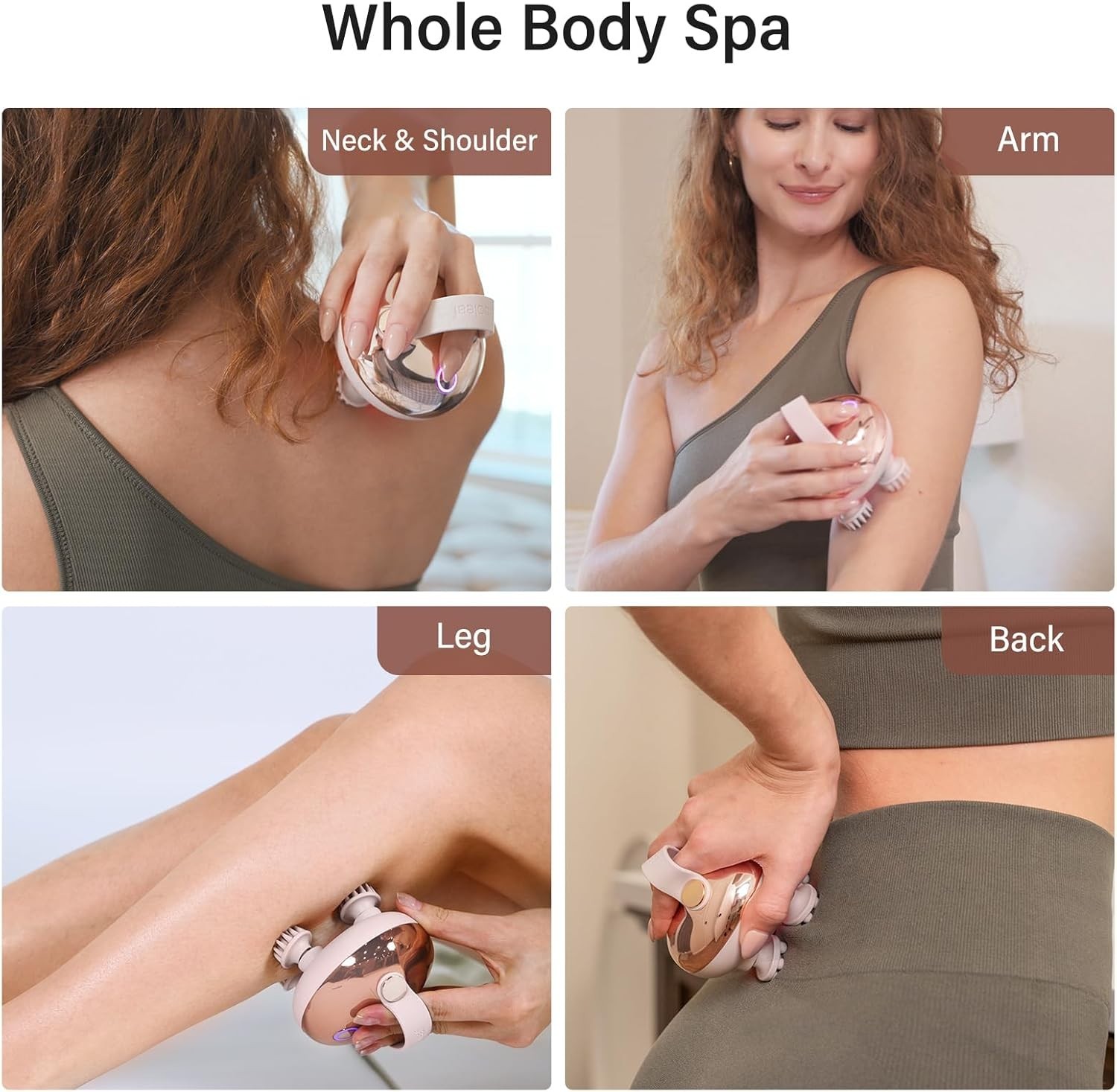 Portable Waterproof Scalp Massager – Relaxing Rechargeable Hair Massager Gift