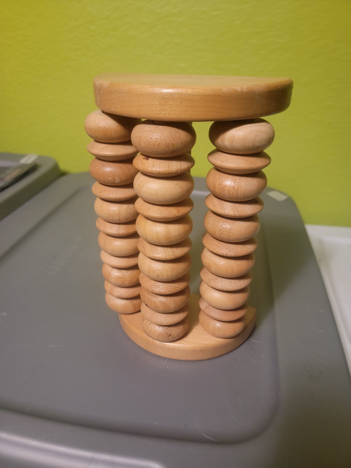 Bath & Body Works Massage Foot Roller Massager Wooden