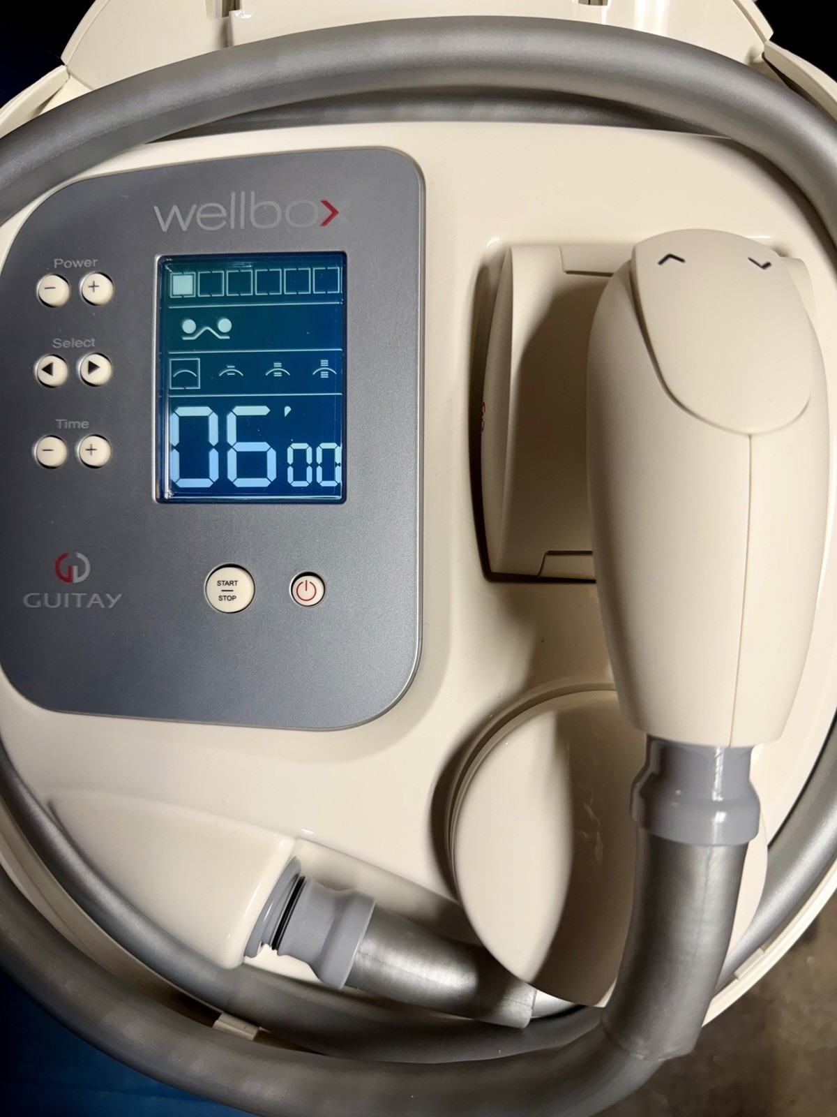 WELLBOX GUITAY lipo massage lymphatic circulation machine all pieces TESTED￼