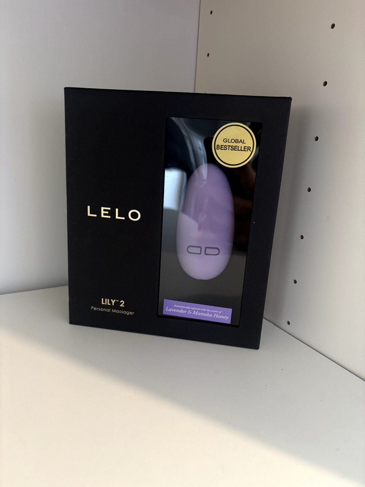 Lelo Lily 2 Plum Personal Massager With Scents For Single Or Partner Use