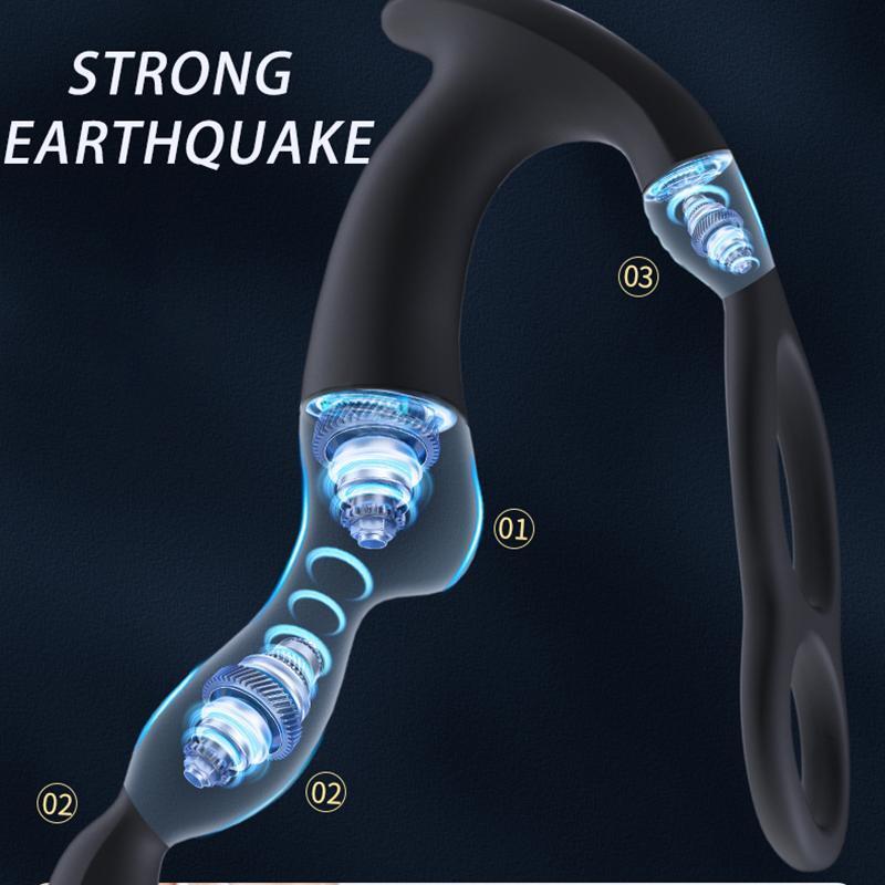 Remote Powerful Flapping Prostate Massager Male Waterproof-Vibrators *USA STOCK