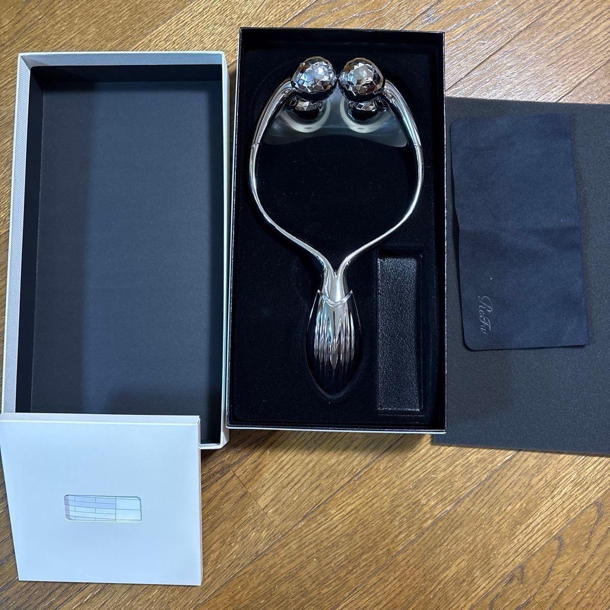MTG ReFa DOUBLE RAY RR-AB00 Face Roller Facial massager Equipment Japan NM Mint