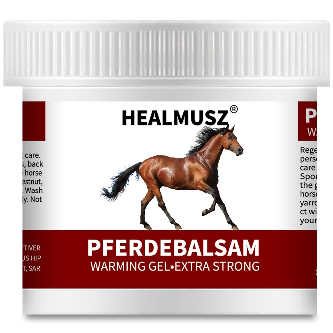 Pferdebalsam Horse Balm Gel, Extra Strength 8.8 Ounce (Pack of 1), Red