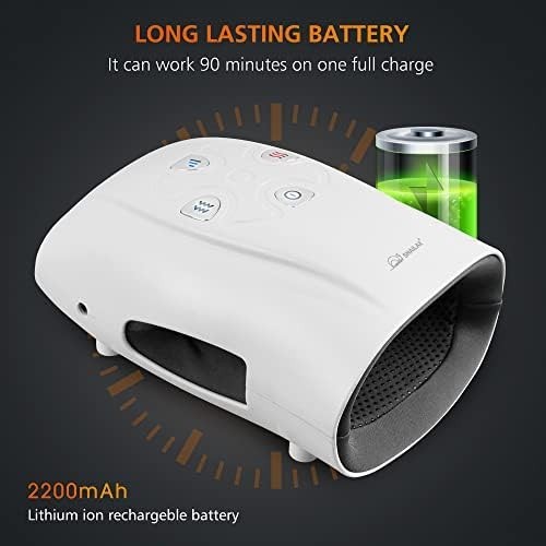 NEW IN BOX Snailax Hand Massager – Heat, Compression, Cordless, 3 level – Medium