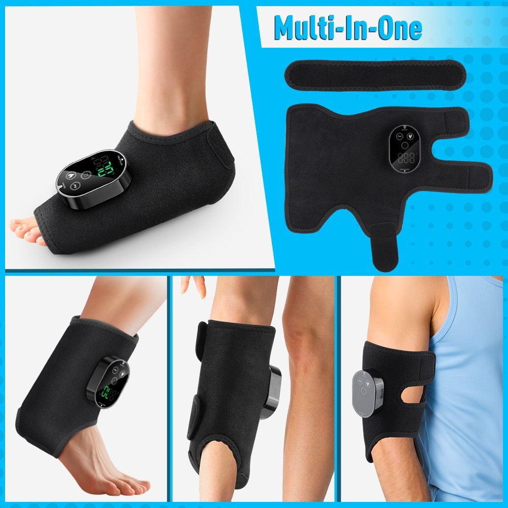 Foot Renew Triple Method Massager Heat Vibration for Heel Arch Ankle Neuropathy