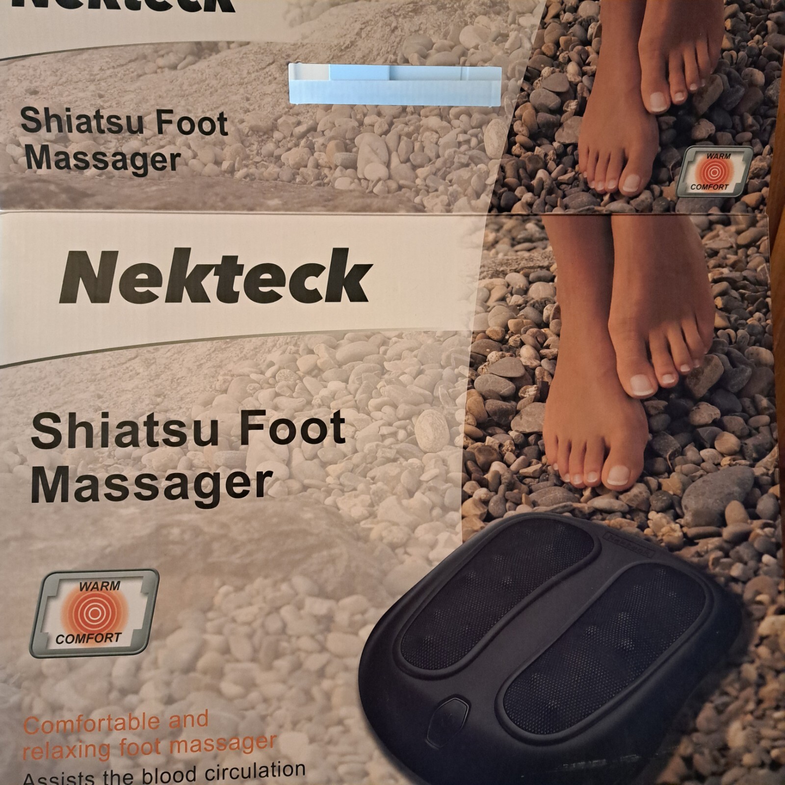Nekteck Foot Massage Machine – Black (NK-FM-100)