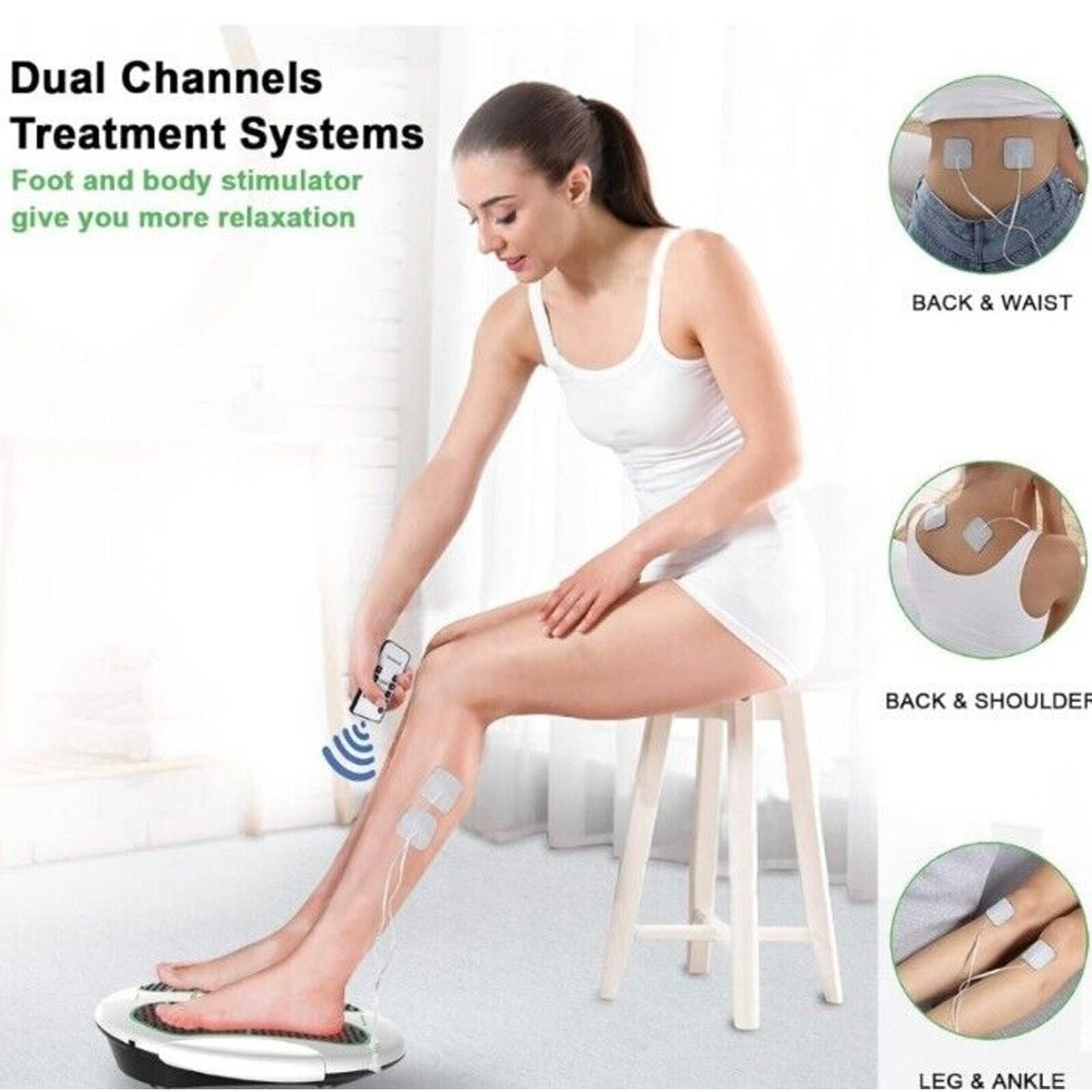 EMS Tens Massager Feet Legs QUINEAR Neuropathy Foot Circulation Massager Booster