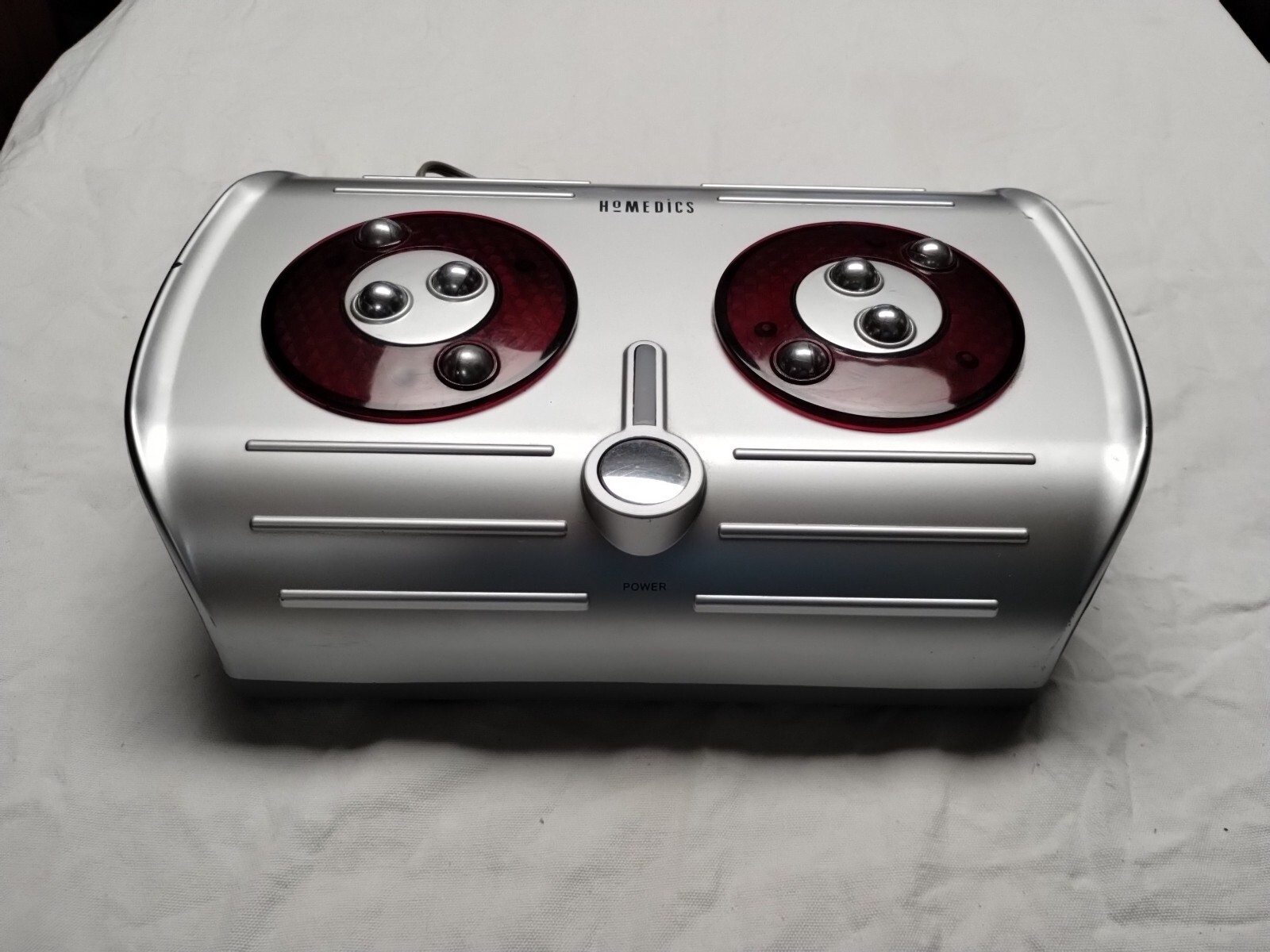 HoMEDICS Foot Massager – FOOT PLEASER ULTRA Deep Kneading INFRARED HEAT Clean!