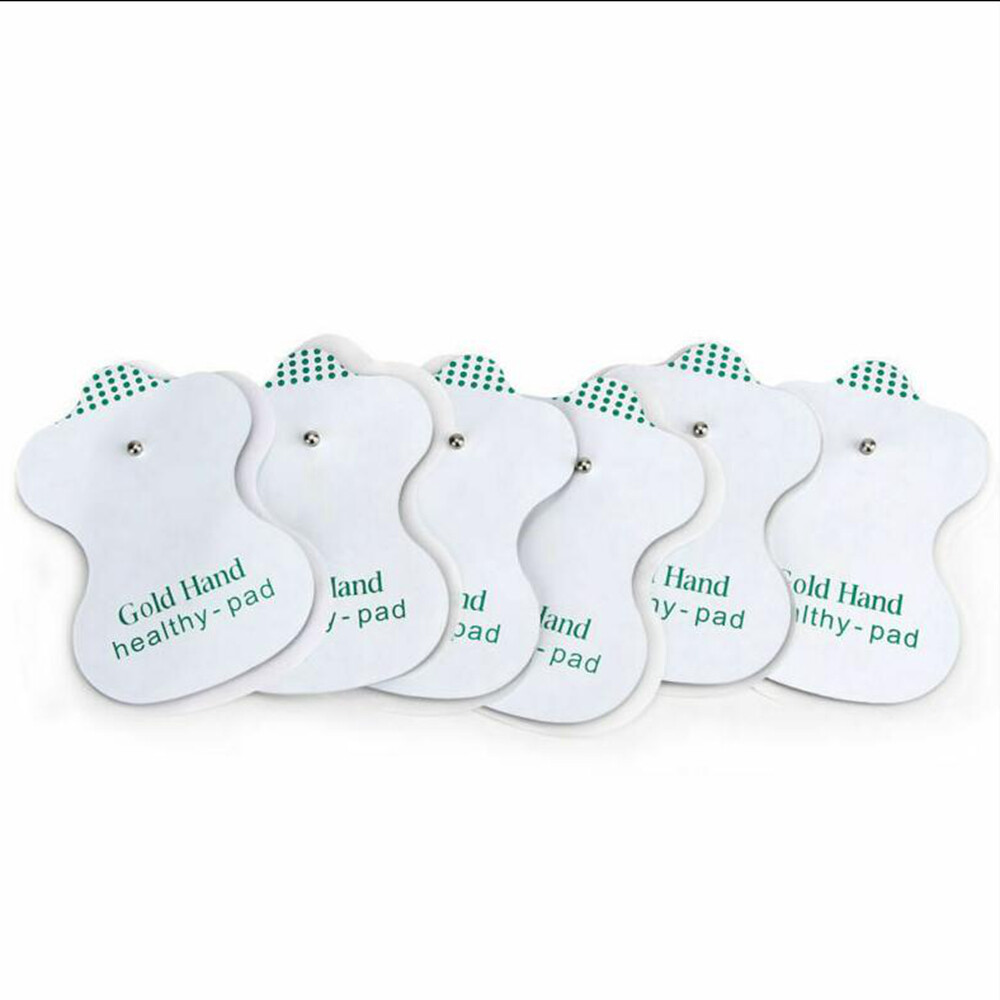 10/20/50pcs Snap On Replacement Electrode Pads For Pulse Therapy Massager & Unit