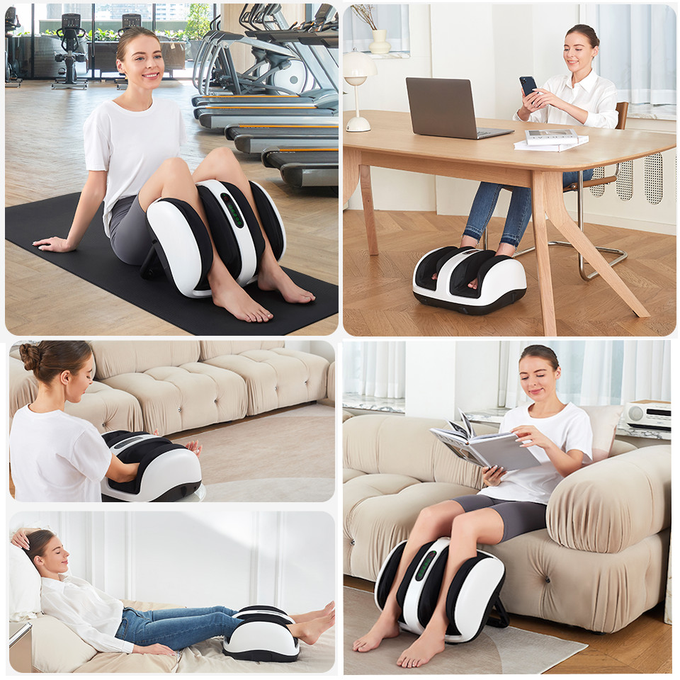 Nekteck Shiatsu NK-FLM01 Smart Therapy Massager for Feet, Calves and Arms
