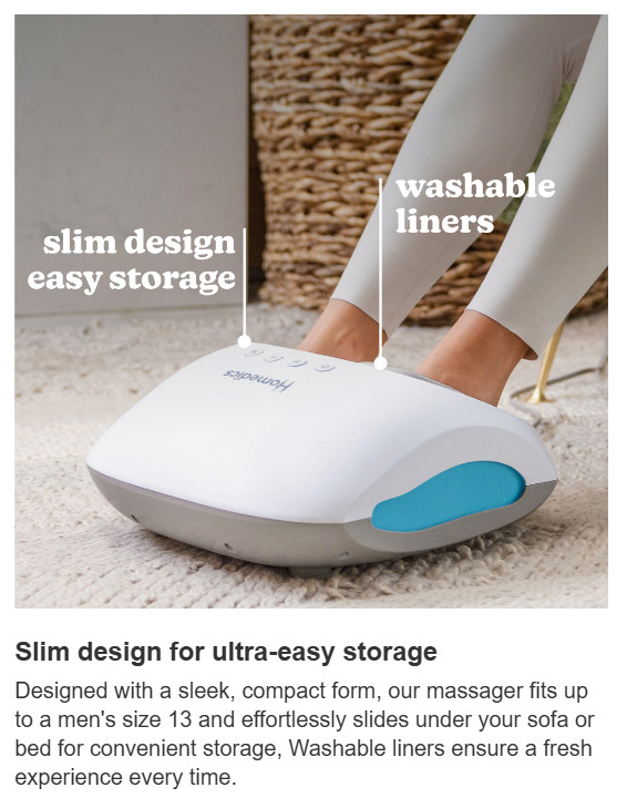 Homedics Shiatsu + Air 4.0 Foot Massager with Heat