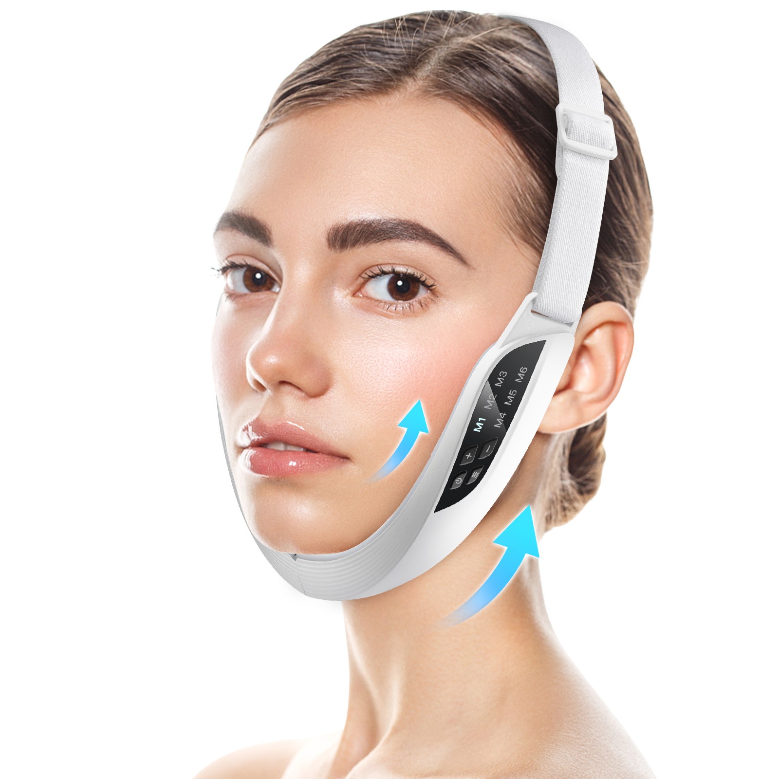 Electric V Face Lifting Device Photon Therapy Double Chin Remove Facial Massager