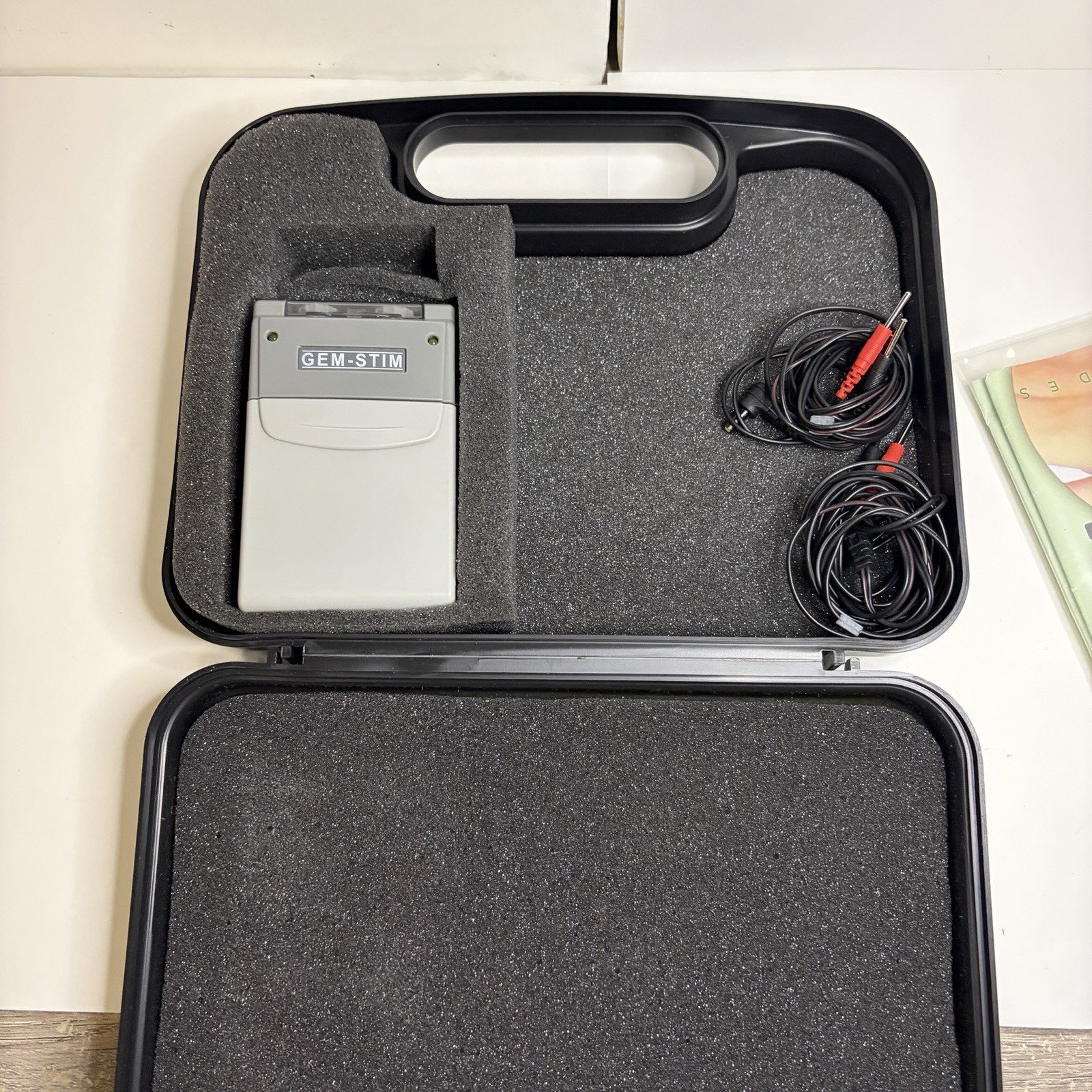 NEW GEM-STIM~GM3A50T Reusable Pads~TRANSCUTANEOUS NERVE STIMULATOR