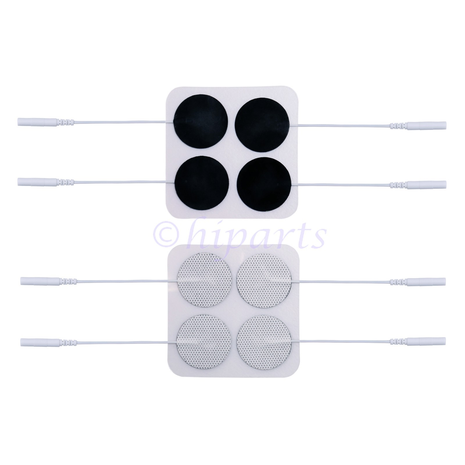 36PCS Round Unit Electrode Device Pads Premium Adhesive Gel For Muscle Care Tool