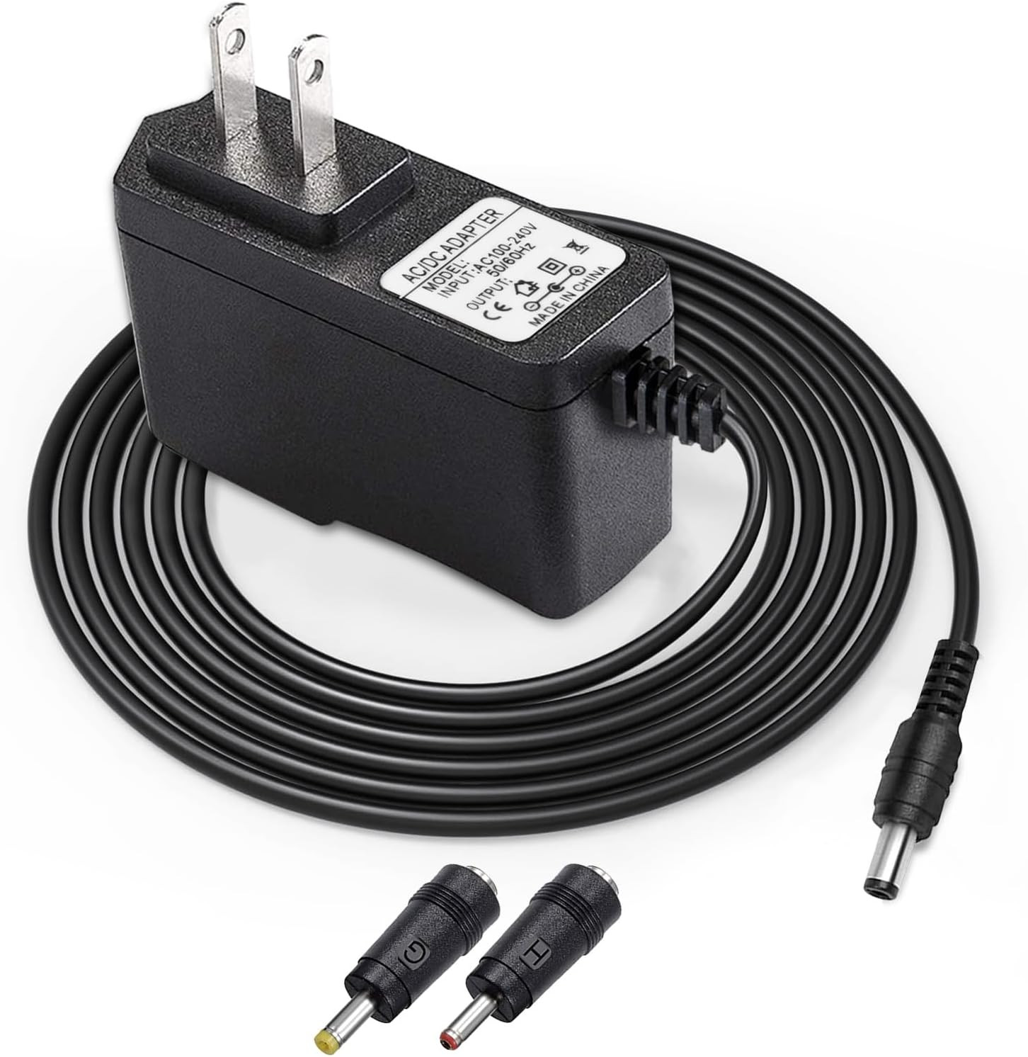 12.6V DC Massage Gun Power Adapter, 0.5A–1A Charger Compatible with Cholas, Tyia