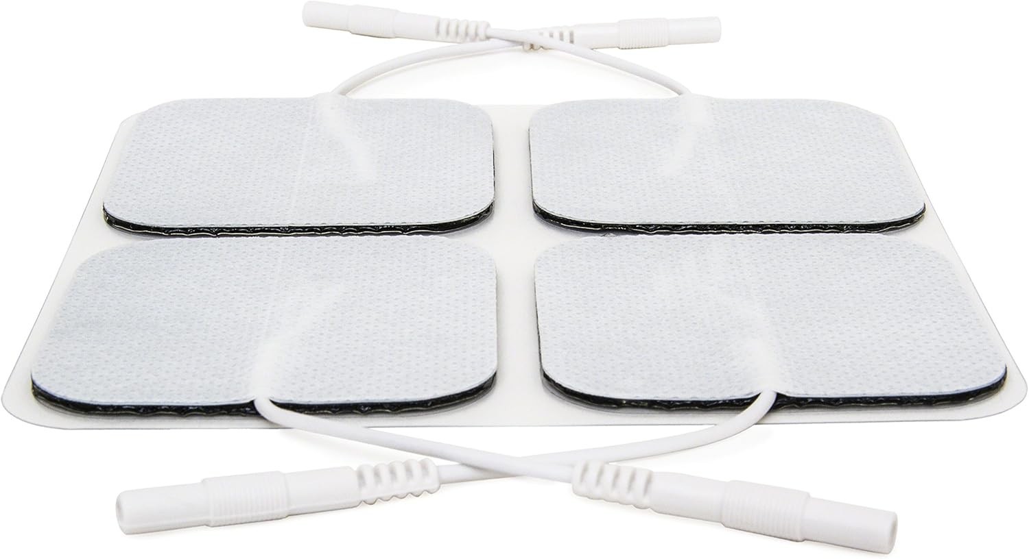 Reusable Tens EMS Electrode Pads 2×2″ Gel Self-Adhesive 160 Count Pack