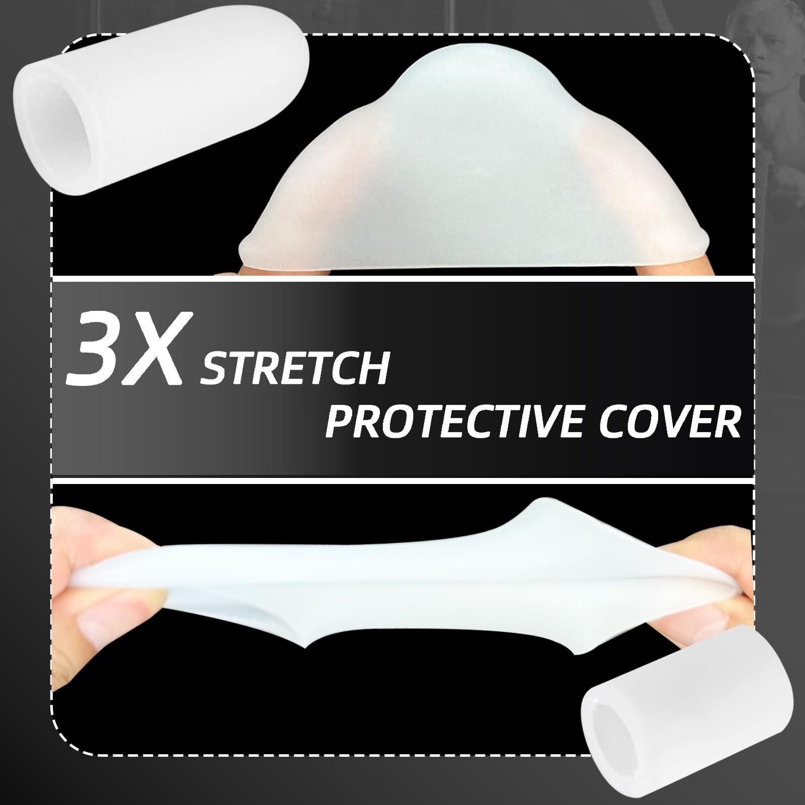 Adjustable Male Extender Kit – Wearable Traction Device with 3-Section Metal Pol