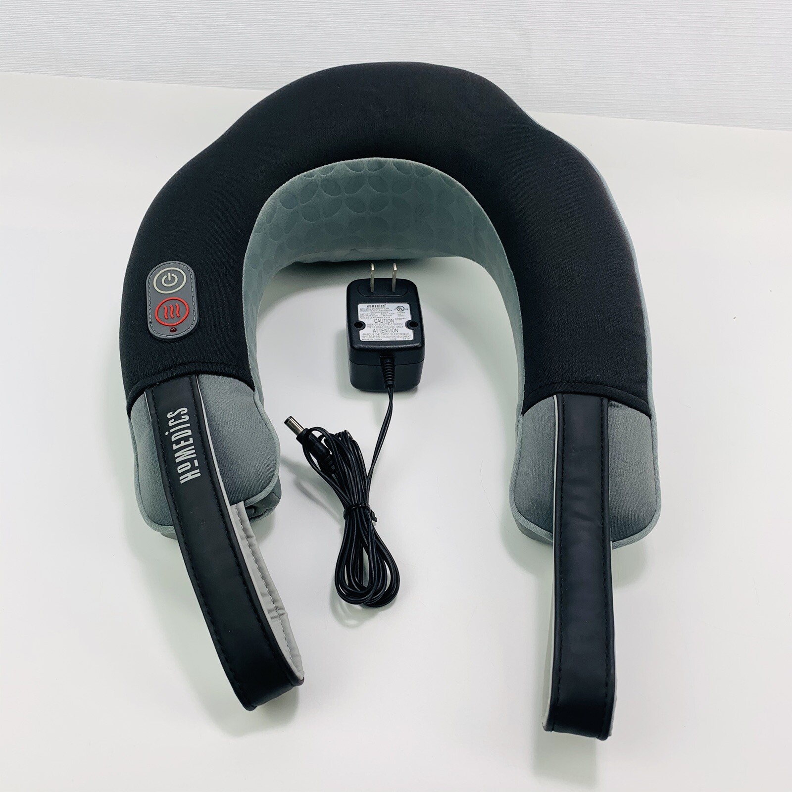 HoMedics Neck Shoulder Massager with Heat Model NMSQ-215BK-2 EUC