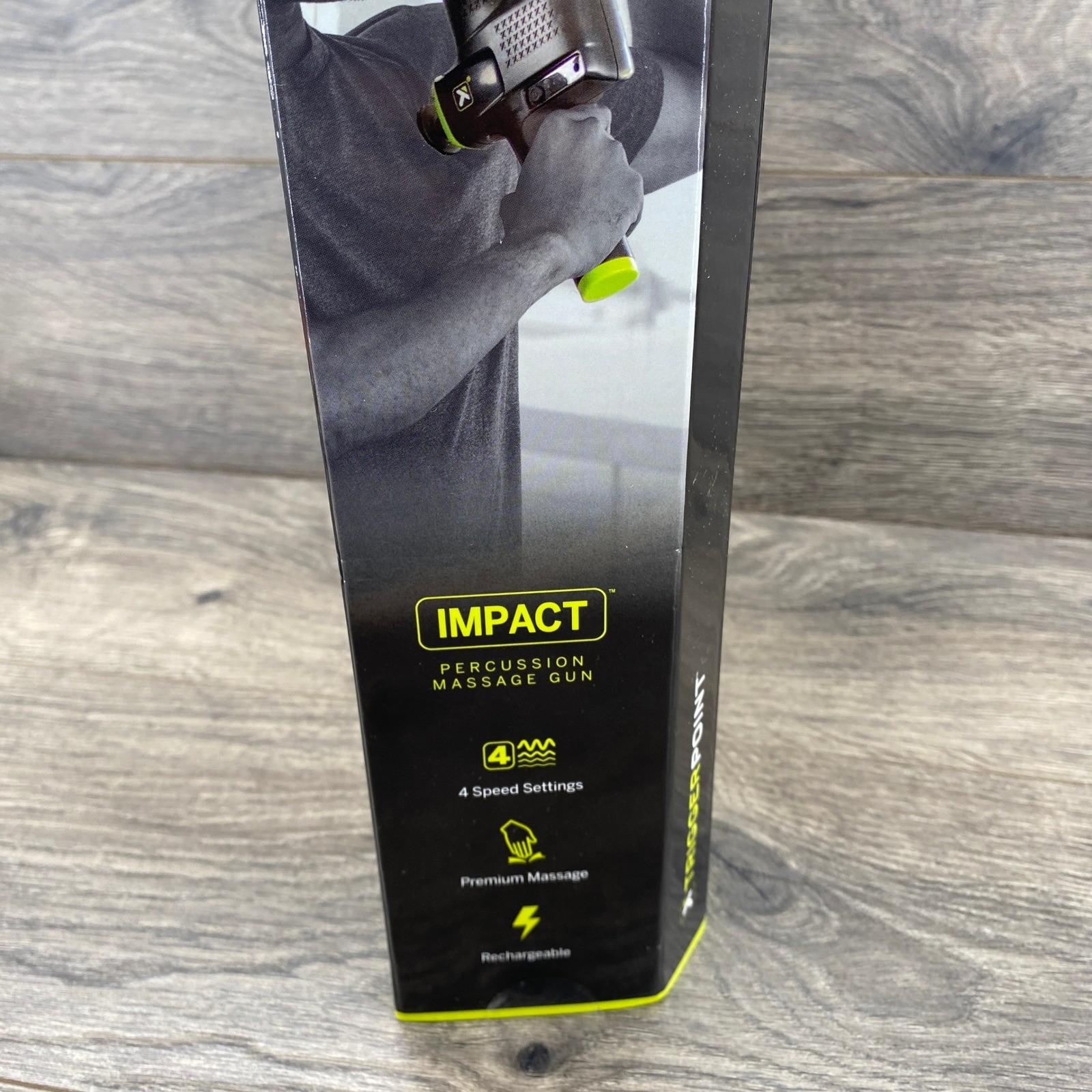 TriggerPoint IMPACT Percussion Massage Gun Unisex OS Black Lime Green 4-Speed