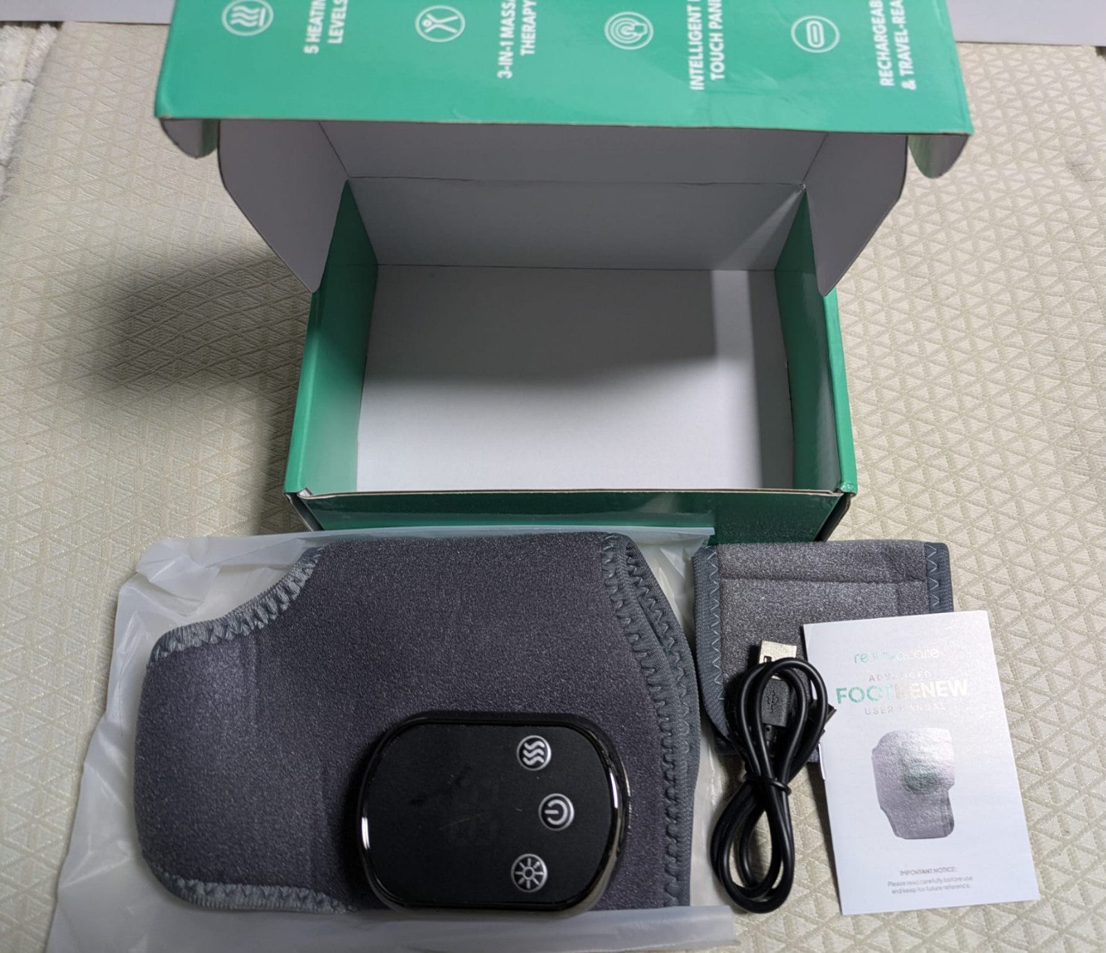 RejuvaKnee Advance and Rejuvacare Advanced FootRenew Massage