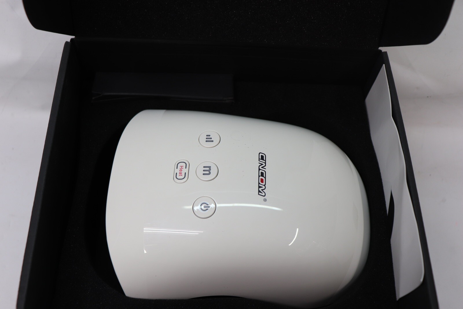 Cincom CM-026H Rechargeable Cordless Hand Massager/Compression White, Open Box