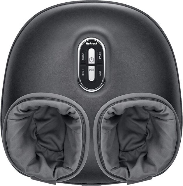 Nekteck Shiatsu Foot Massager Machine – Black (NK-FM-0301-GY-SP)