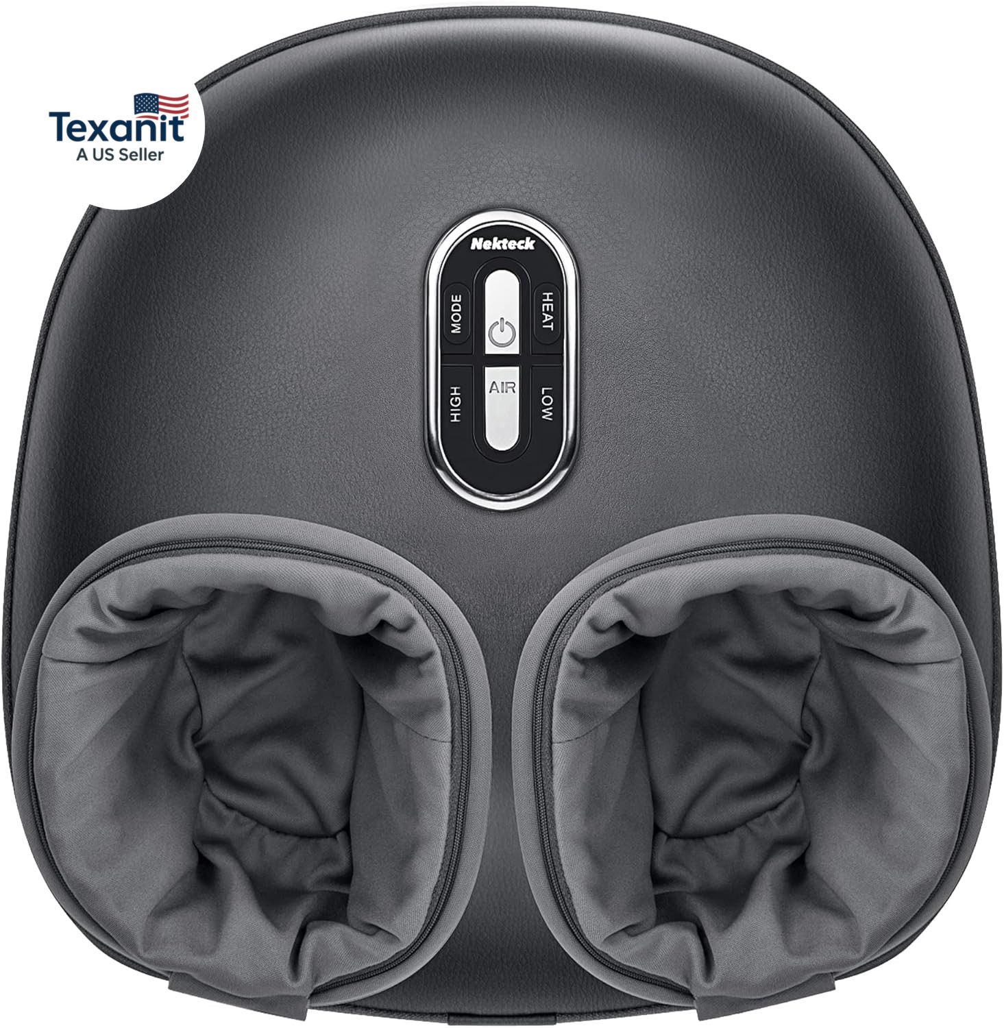 Foot Massager with Heat 2026 Upgrade Deep Kneading Air Compression Pain Relief F