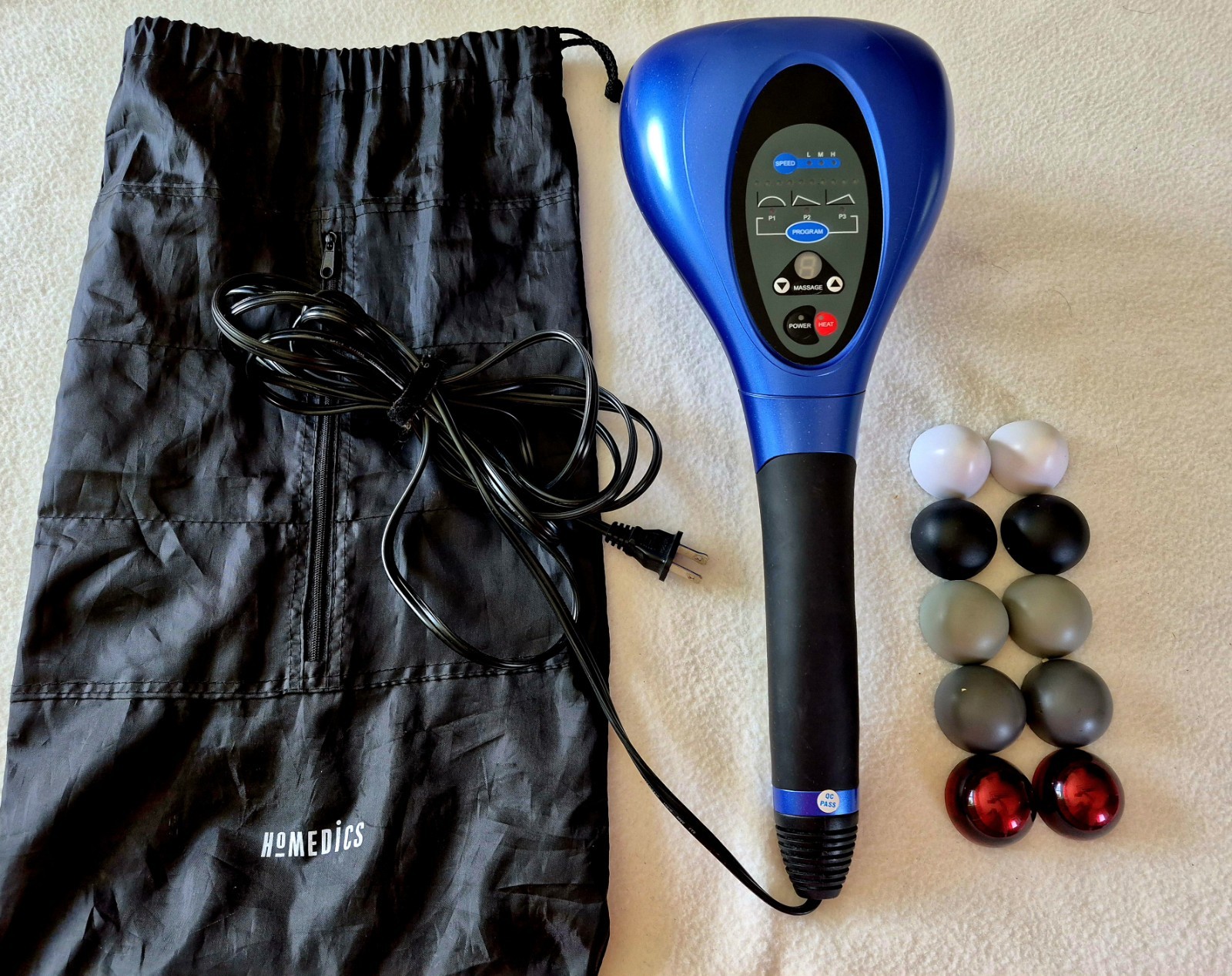 Homedics Deluxe PA-350H Percussion Programmable Massager With Heat