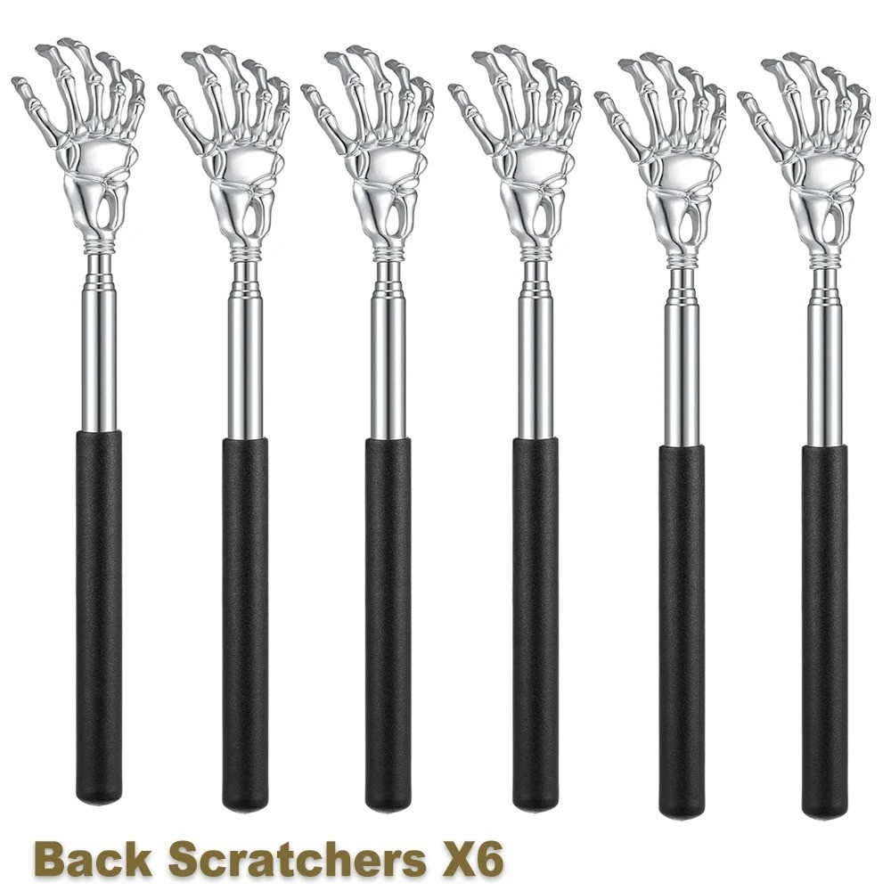 Back Scratcher Portable Extendable Stainless Steel Telescoping Massager Claw