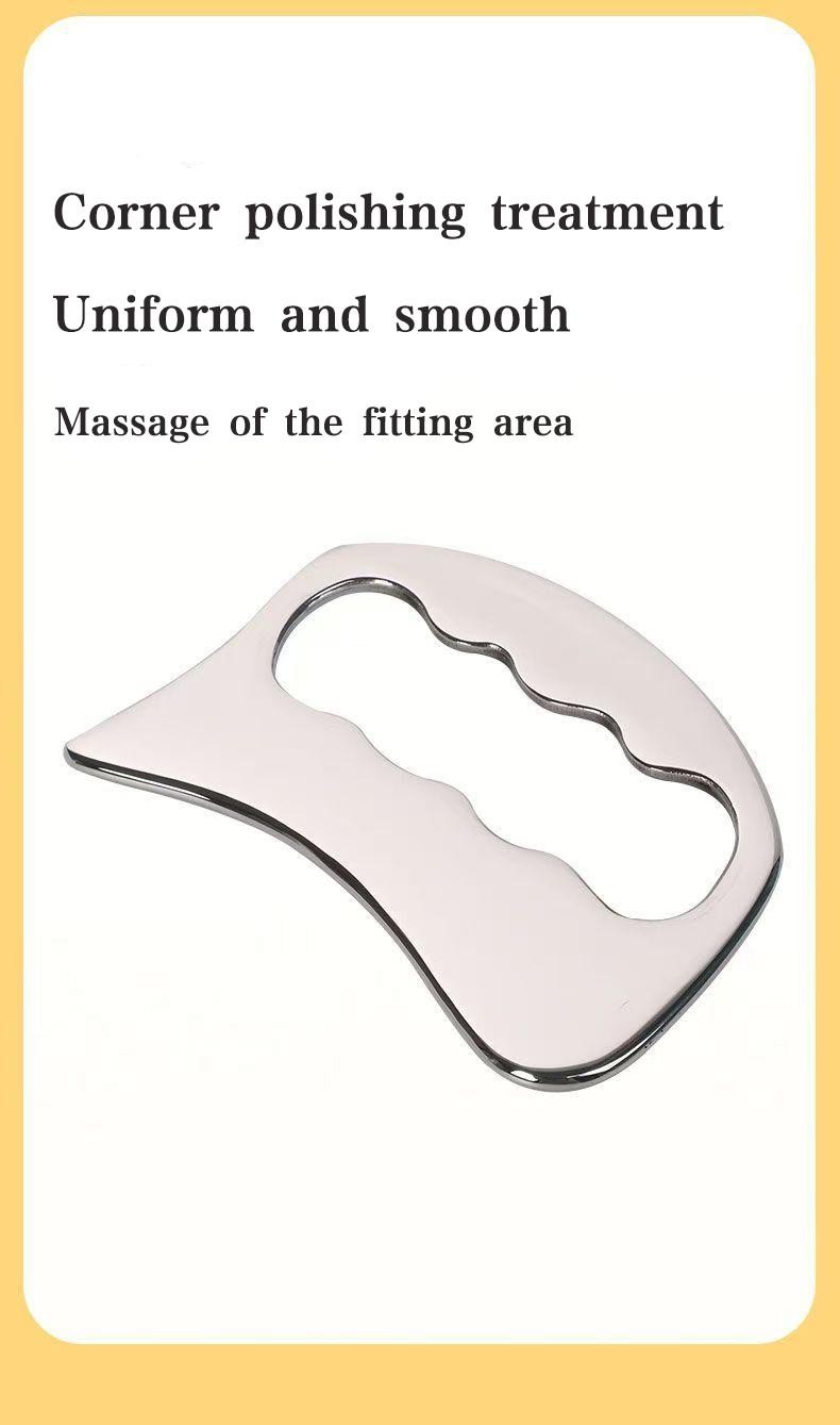 Stainless Steel Gua Sha Scraper for Sports Massage, Fascia Release & Relaxation