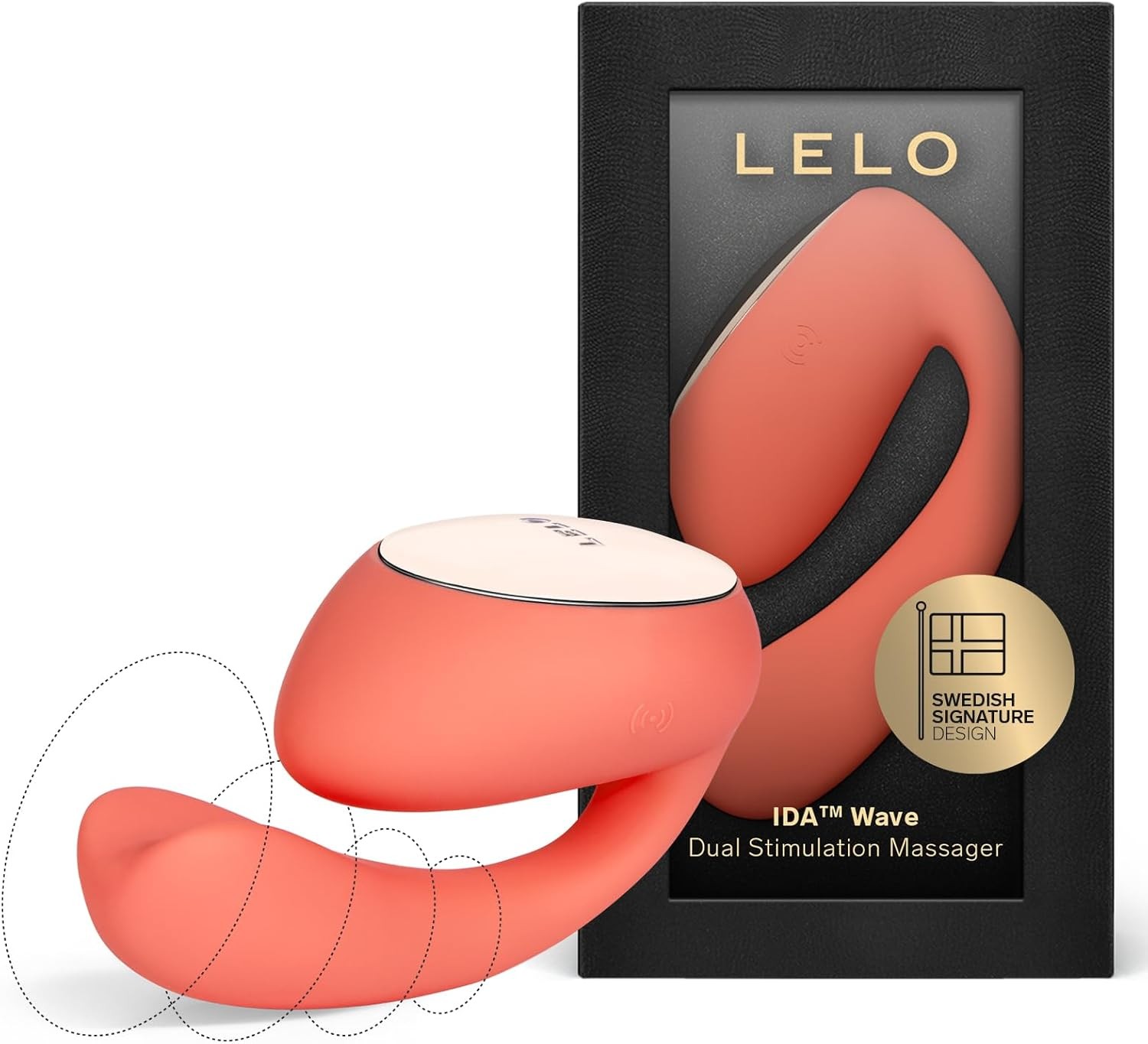 LELO IDA Wave Dual App-Controlled Vibrator with 2 Powerful Motors and 10 Vibrati