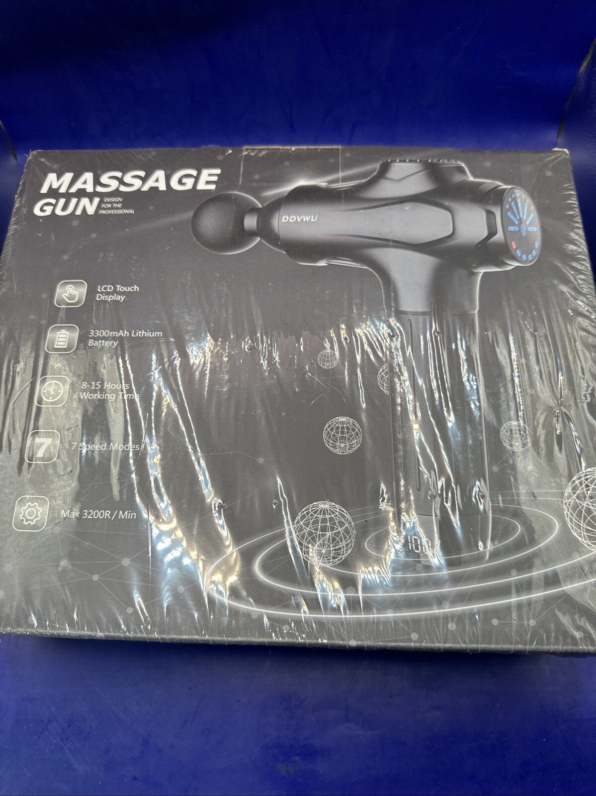 Massage Gun (Design for the Professional), 7 speed modes (NEW in box)