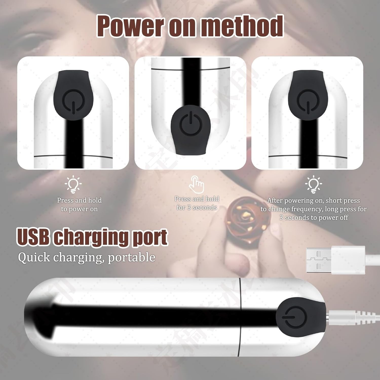 New Portable Massager, Silicone Skin Friendly for Massage Body Relaxation Silver