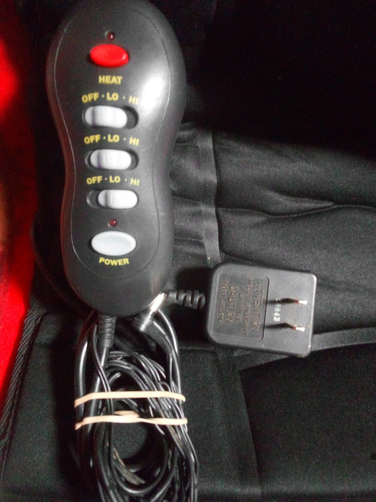 8 Mode Massage Seat Cushion, Heated Back Neck Massager Chair for Home & Office.
