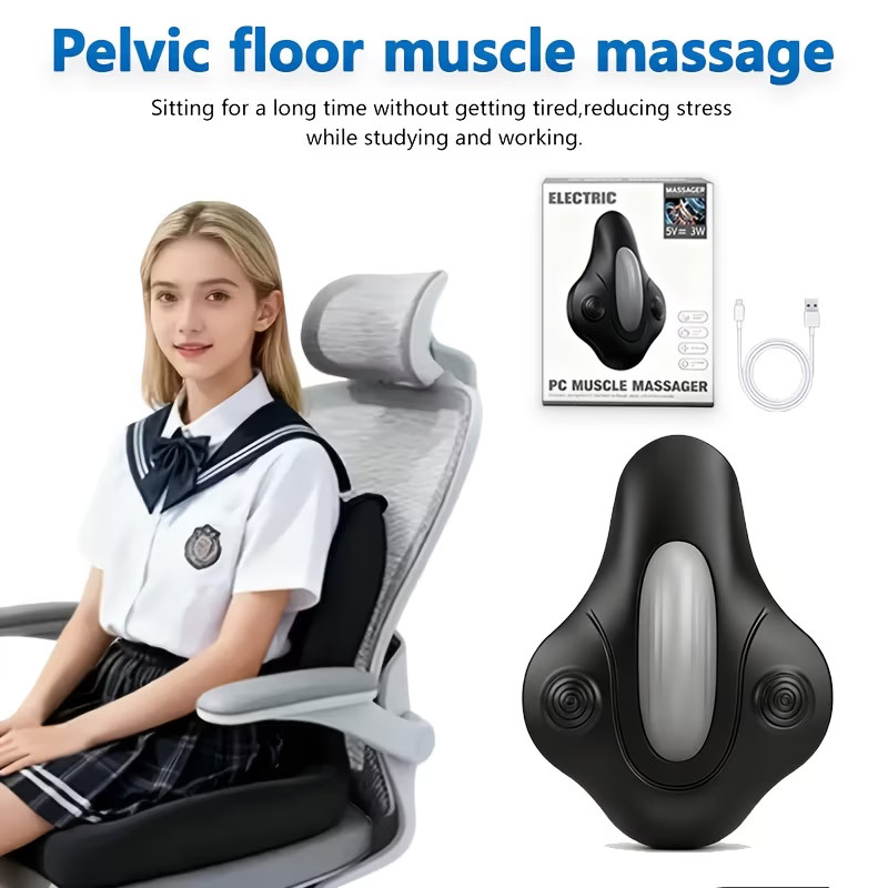 Electric Pelvic Muscle Trainer Silicone EMS Strength Pad Body Relaxation Tool