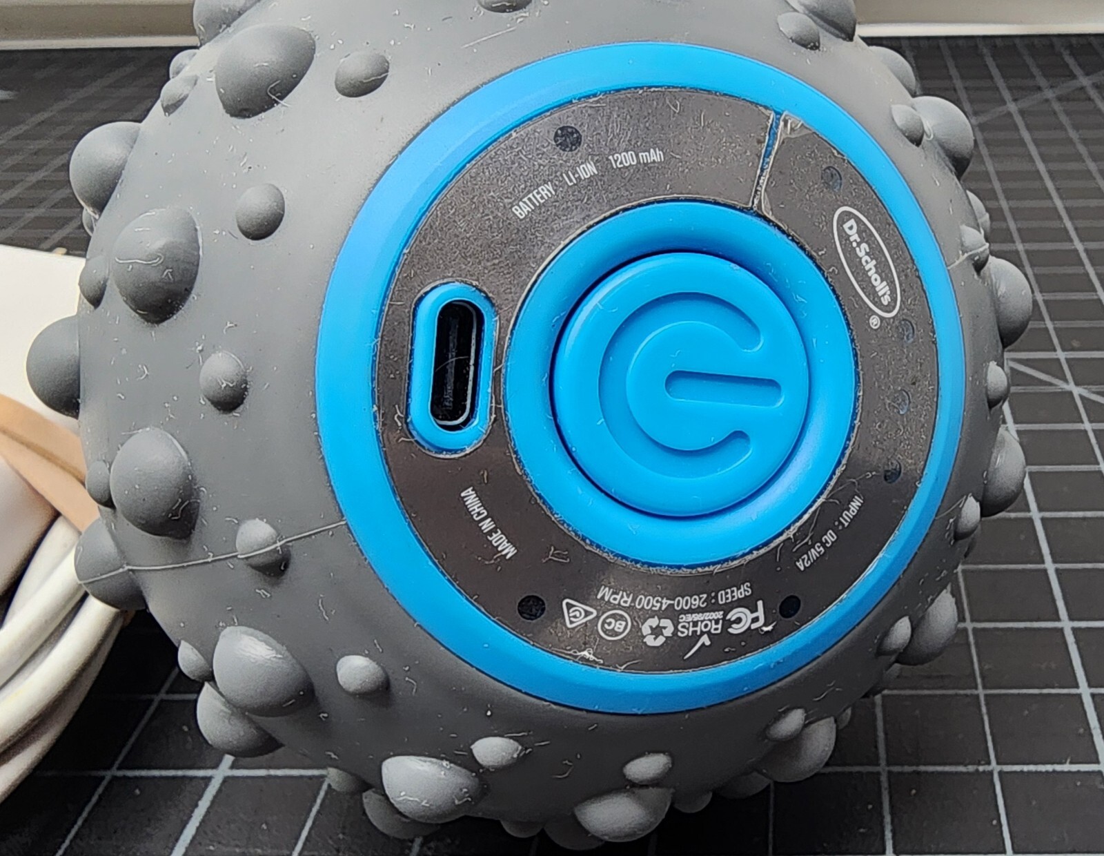 Dr. Scholl’s Sphere Massage Roller-Includes Type-C Charging Cable