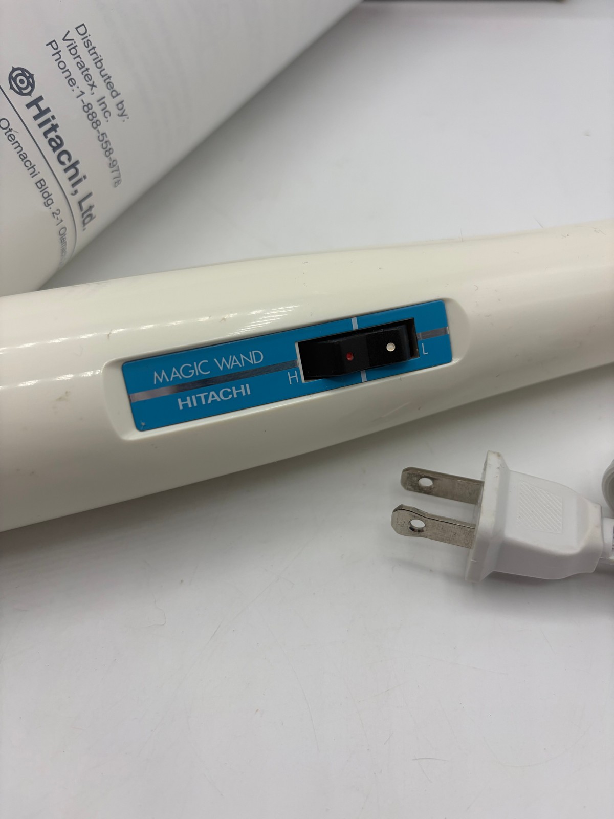 Hitachi Magic Wand Original Vintage Personal Massager HV-250R Two Speed Bs329