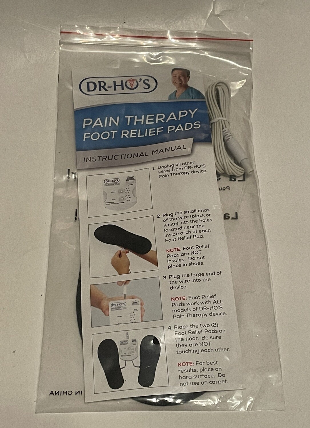 DR-Ho’s Foot Relief Pads For Pain Therapy One Pair