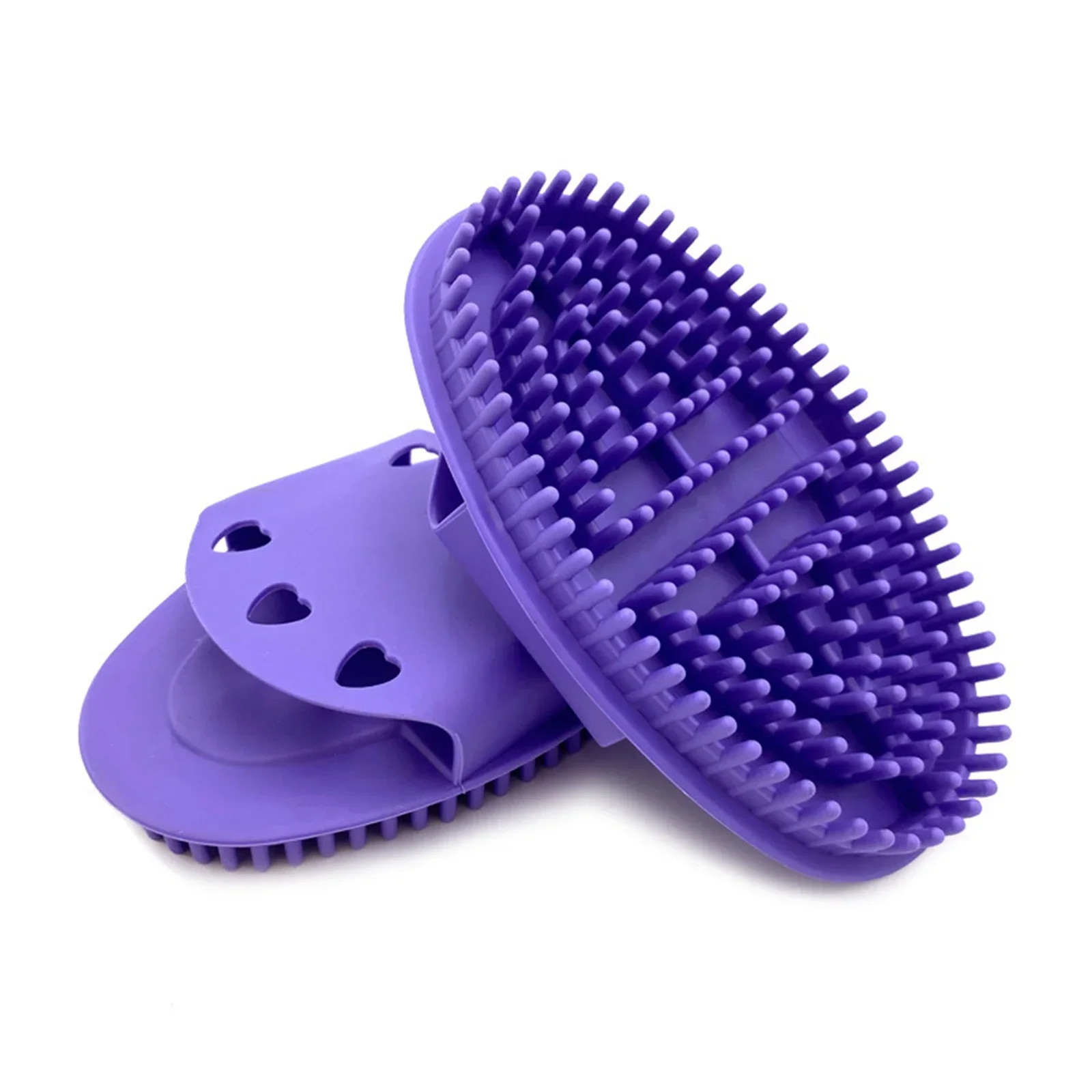 2Pcs Portable Body Massage Brush Meridians Brush Soft Cellulite Massage Comb