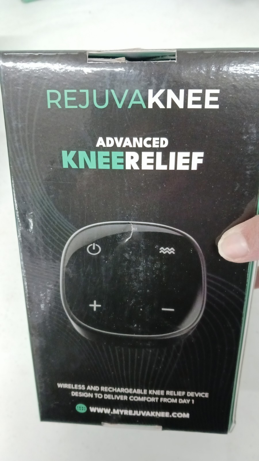 1 RejuvaKnee Advanced Knee & Shoulder Relief Knee Pad Wireless & Rechargeable