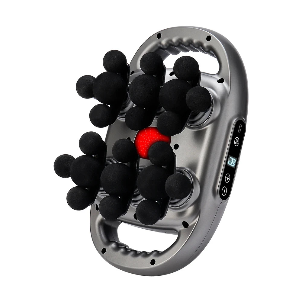 22 Head Fascia Massage Gun High Frequency Body Massager Neck Shoulder Back