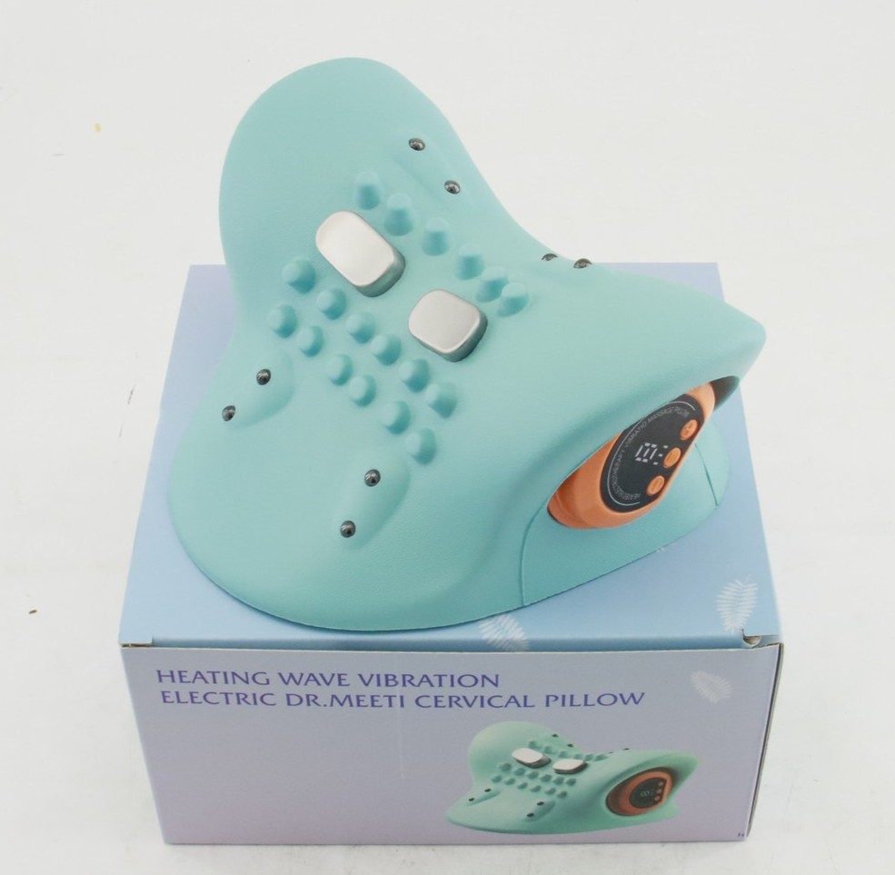 Hugterra Neck Massager 2025, Neck and Shoulder Relaxer with Heat, 3 Modes, Porta