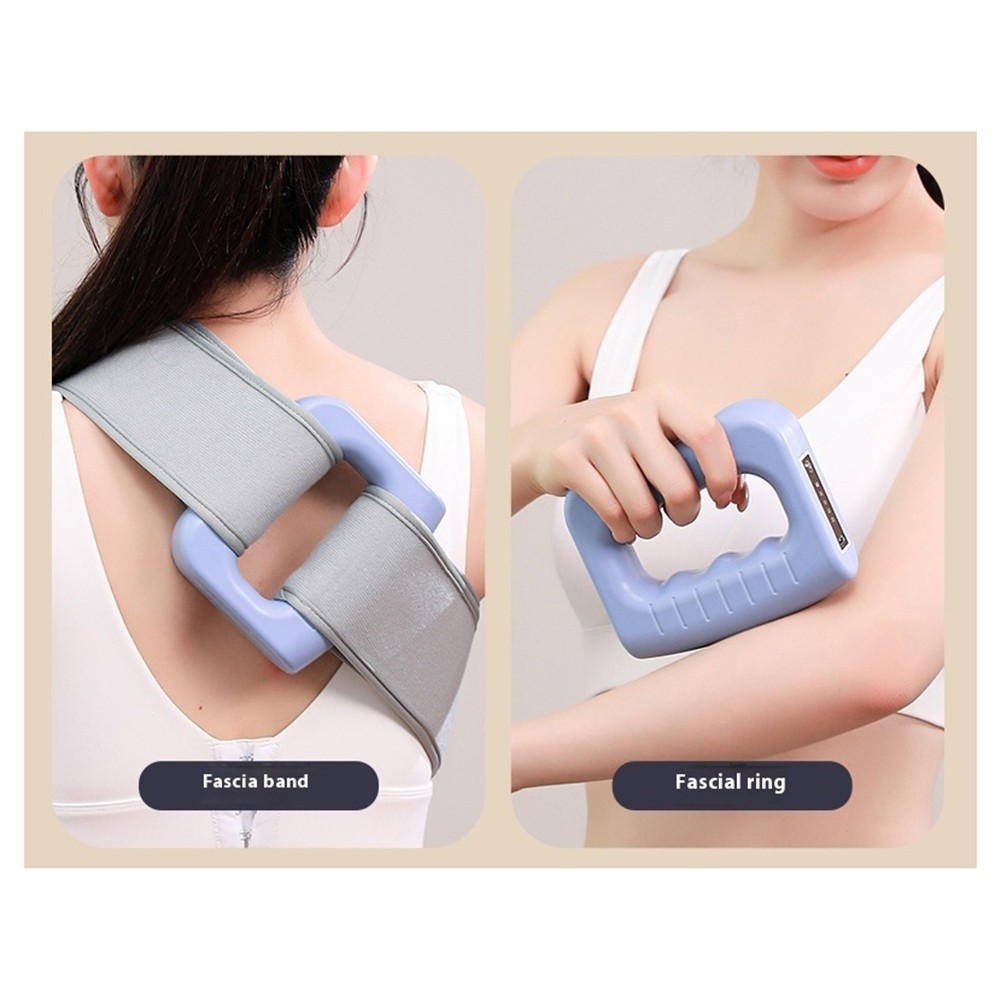 Electric Body Fascia Fitness Massage Body Shaping Massager Abdomen Belly1904