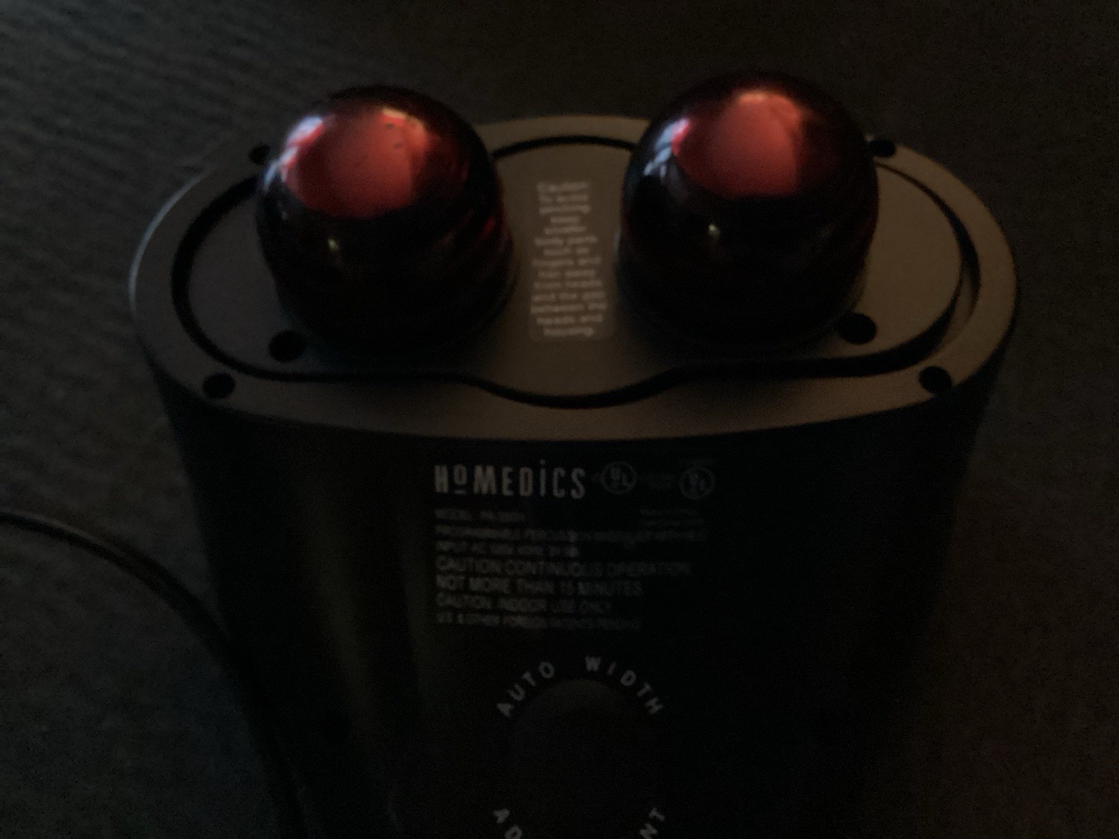 Homedics PA-350H Therapist Select Deluxe Programmable Percussion Massager + Heat