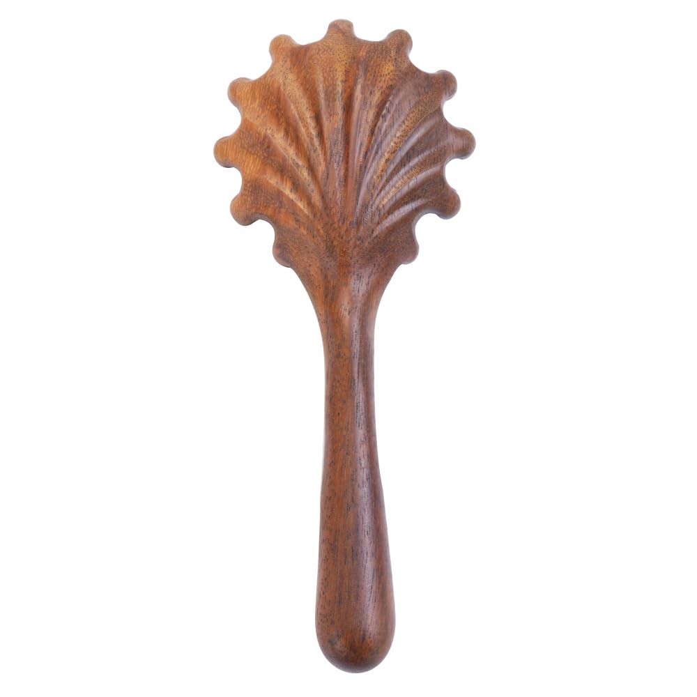 Handcrafted Wooden Scalp Massager – Scrubber for Hair Natural Wood