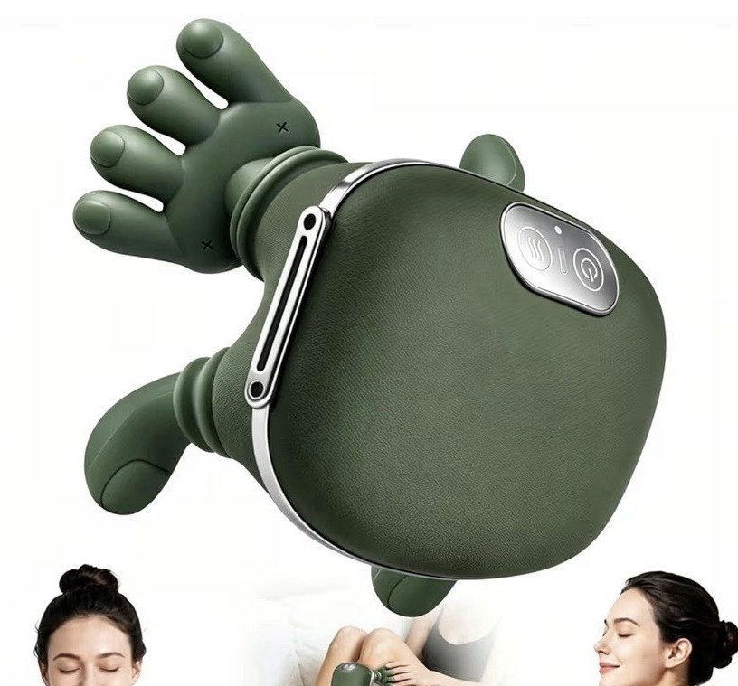 Open Box Heated Neck & Shoulder Massager – 4D Kneading Deep Tissue Massage with