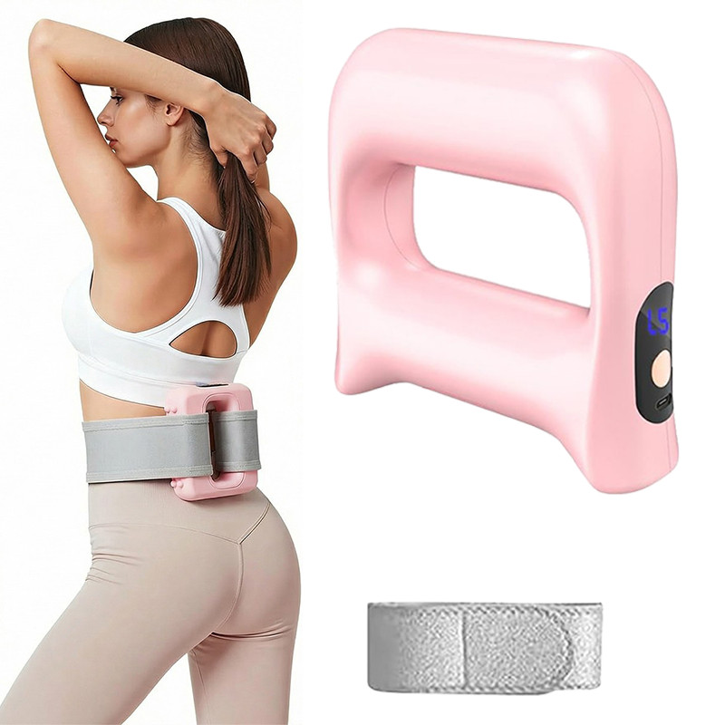 Full-Body Fascia Ring, Fascia Gun Massage Ring w/Belt For Fat Burning & Shaping